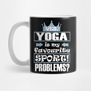 Yoga Yoga Mat Calm Meditation Strength Gift Mug